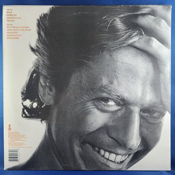 Robert Palmer – Riptide (1985) Vinyl LP - Picture 2 of 4